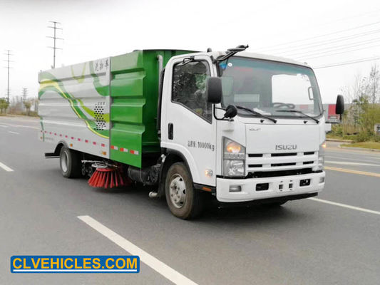 700P ELF ISUZU Road Sweeper Truck Mounted Street Sweeper 10000L
