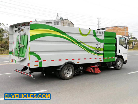 700P ELF ISUZU Road Sweeper Truck Mounted Street Sweeper 10000L