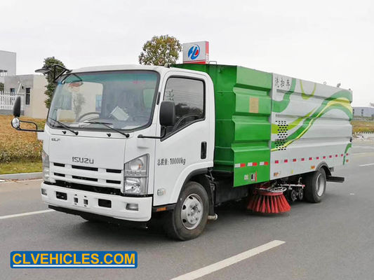 700P ELF ISUZU Road Sweeper Truck Mounted Street Sweeper 10000L