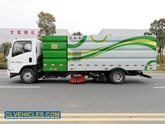 700P ELF ISUZU Road Sweeper Truck Mounted Street Sweeper 10000L