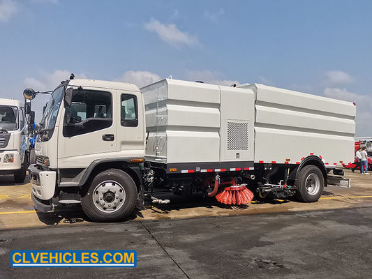 ISUZU FTR 205hp Road Street Sweeper Truck Medium Duty 15000 Liters