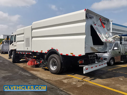 ISUZU FTR 205hp Road Street Sweeper Truck Medium Duty 15000 Liters