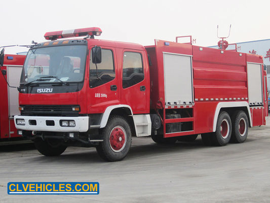 FVZ 300hp ISUZU Fire Fighting Truck 16000 Liters Water Tank Fire Truck