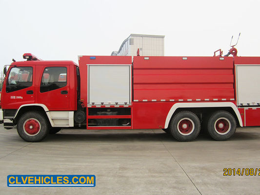 FVZ 300hp ISUZU Fire Fighting Truck 16000 Liters Water Tank Fire Truck