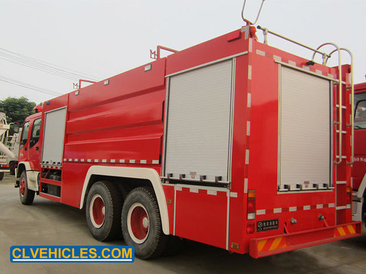 FVZ 300hp ISUZU Fire Fighting Truck 16000 Liters Water Tank Fire Truck