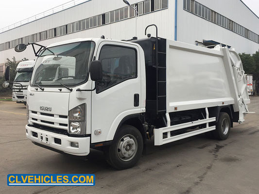 ISUZU ELF Diesel Waste Management Garbage Truck 190hp 10ton