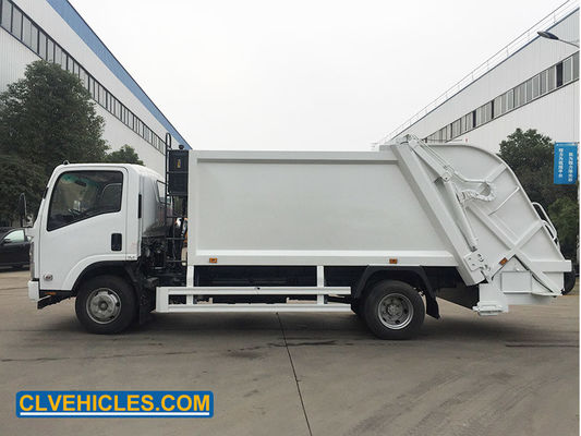 ISUZU ELF Diesel Waste Management Garbage Truck 190hp 10ton