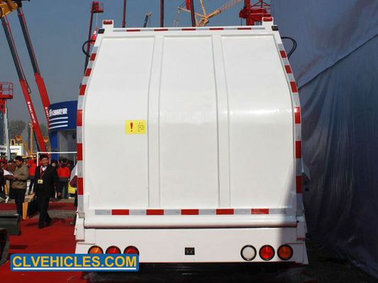 ISUZU FVR 240hp Garbage Truck With Compactor 15000L Steel Sanitation