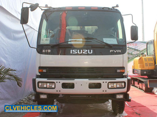 ISUZU FVR 240hp Garbage Truck With Compactor 15000L Steel Sanitation
