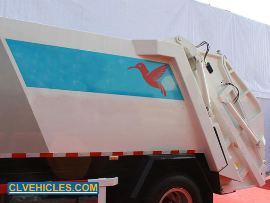 ISUZU FVR 240hp Garbage Truck With Compactor 15000L Steel Sanitation