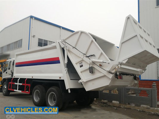 FVZ 6X4 300hp ISUZU Garbage Truck 20CBM Small Trash Compactor Truck