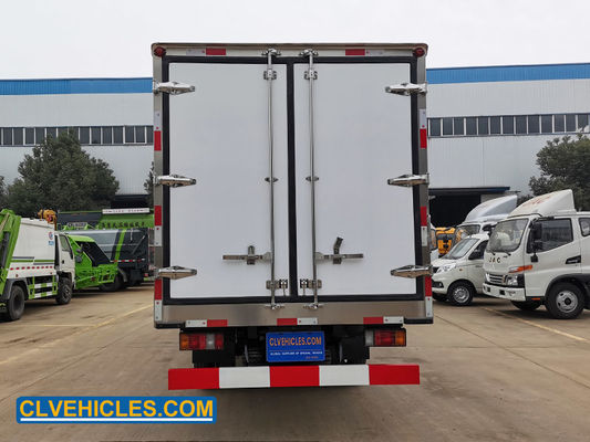 ISUZU N Series Reefer Delivery Truck 600P 130hp 5000mm  With Foam Insulation