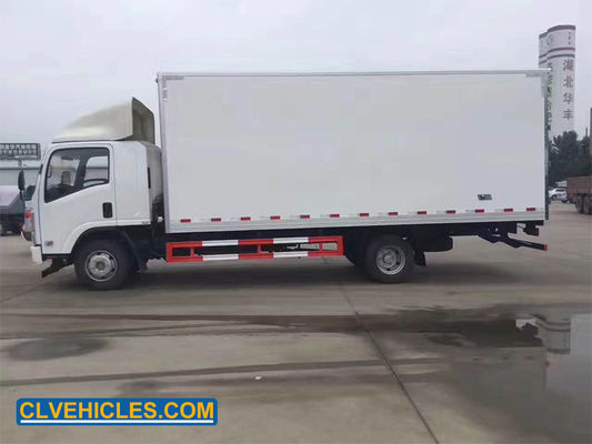 700P 190HP ISUZU Reefer Truck Commercial Refrigerated Trucks Air Suspension