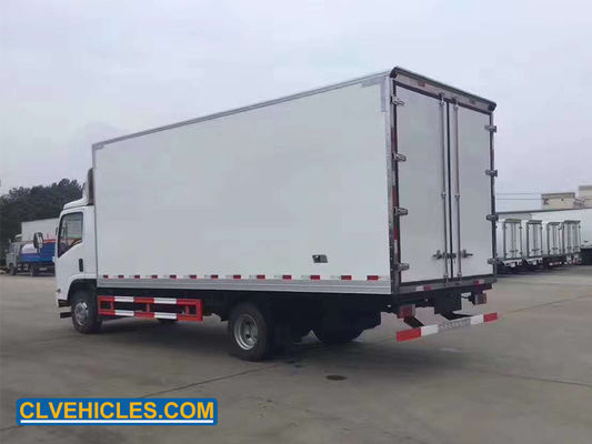 700P 190HP ISUZU Reefer Truck Commercial Refrigerated Trucks Air Suspension