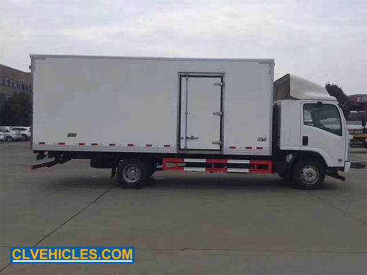700P 190HP ISUZU Reefer Truck Commercial Refrigerated Trucks Air Suspension