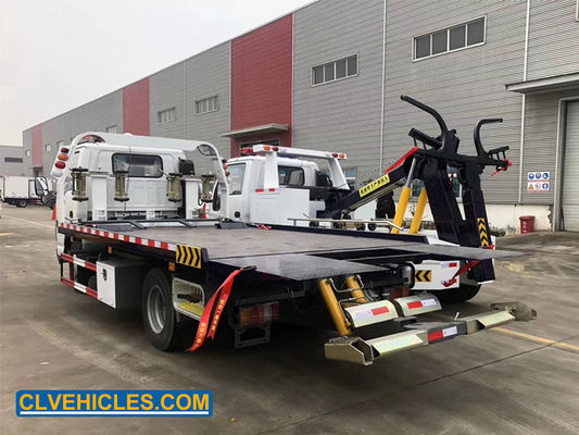 100P 4X2 ISUZU Tow Truck 98hp Flatbed Rollback Tow Truck