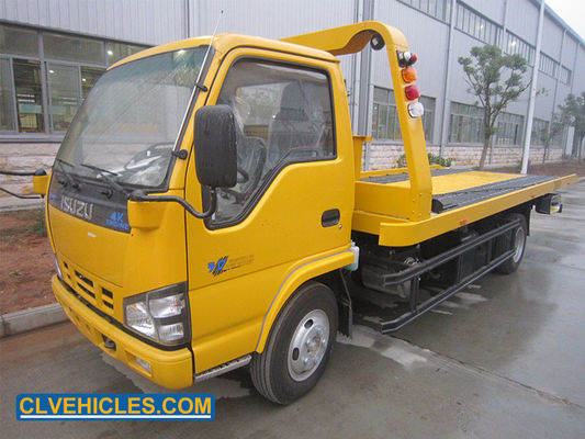 NQR NPR NKR ISUZU Tow Truck 4x2 4 ton Large Flatbed Tow Truck