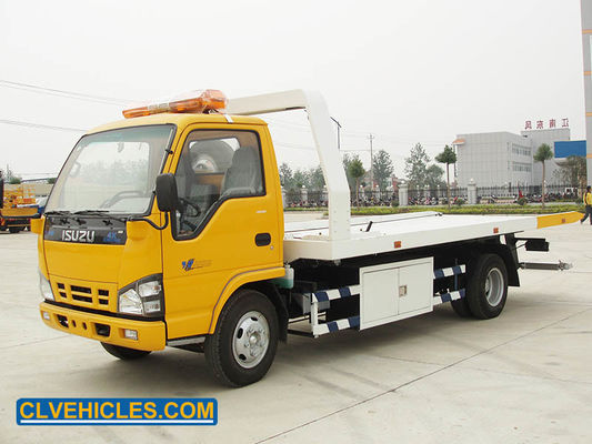 ISUZU N Series Flatbed Wrecker 130hp 4x2 5600mm Length High Durability