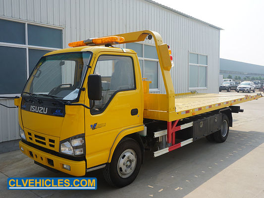 4ton Flatbed ISUZU 130hp Wrecker Tow Truck