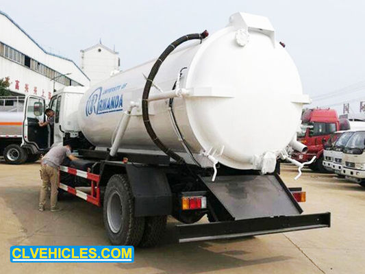 FTR 205hp 10CBM 15CBM ISUZU Sewage Suction Truck