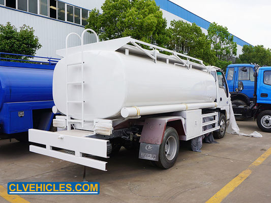 600P ISUZU Fuel Tanker Truck  130hp 5000 Liters Gasoline Tank Truck