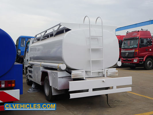 600P ISUZU Fuel Tanker Truck  130hp 5000 Liters Gasoline Tank Truck