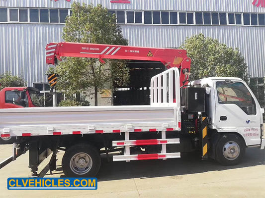 ISUZU N Series telescopic boom truck crane 169kw 130hp 3 ton